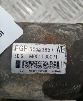 Opel Astra H Starter motor 55353857