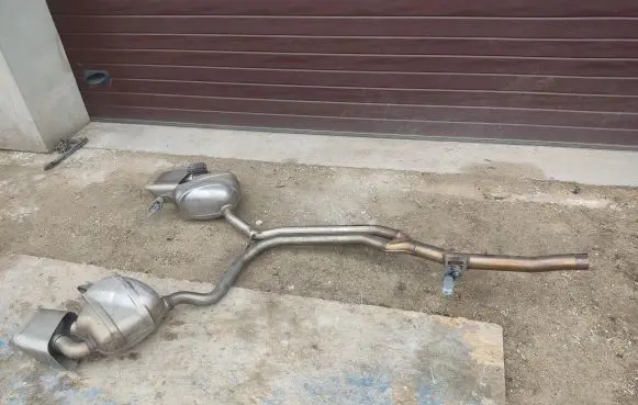 Porsche Macan (95B) Muffler/silencer 95B253611S