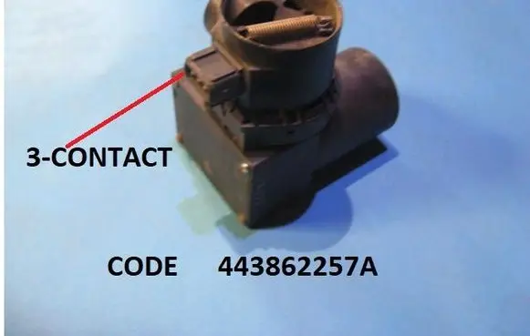 Seat Toledo I (1L) Central locking vacuum pump 443862257A