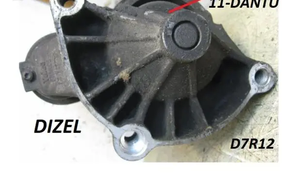 Peugeot 605 Starter motor D7R12