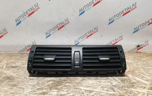 BMW X5 E70 Dash center air vent grill 9210705 9220101