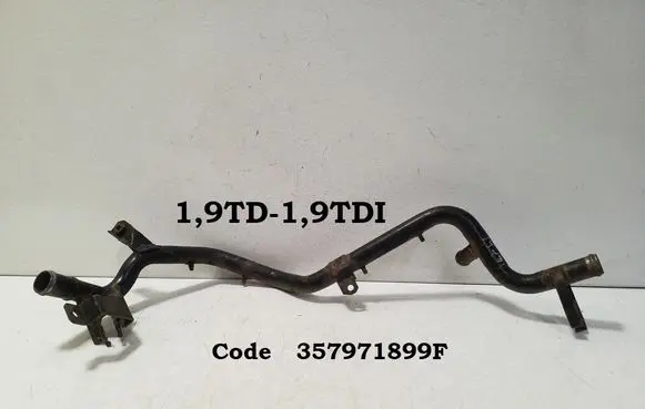 Volkswagen Vento Engine coolant pipe/hose 357971899F