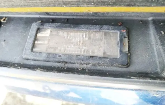 Renault Scenic II - Grand scenic II Number plate light
