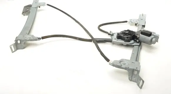 Opel Tigra B Front door window regulator with motor 93163588