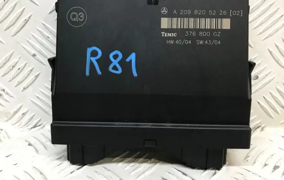 Mercedes-Benz CLK A209 C209 Comfort/convenience module A2098205226