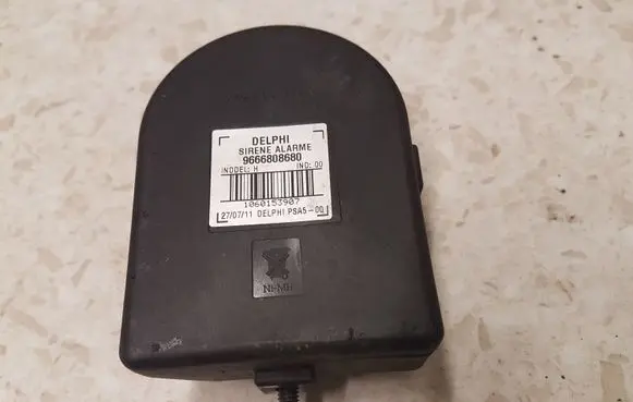 Peugeot 306 Alarm system siren 9666808680