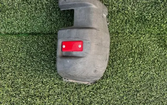 Rear bumper corner part panel trim
