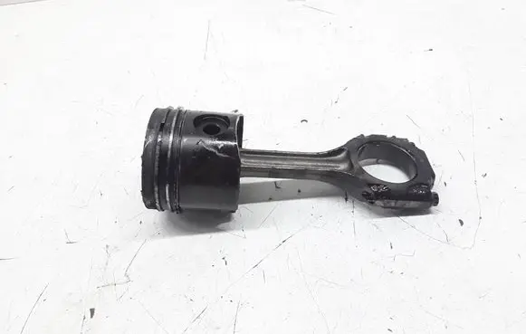 Piston with connecting rod