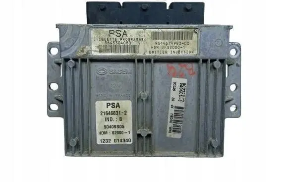 Peugeot 406 Engine control unit/module 9645304080 S20001 9644674980