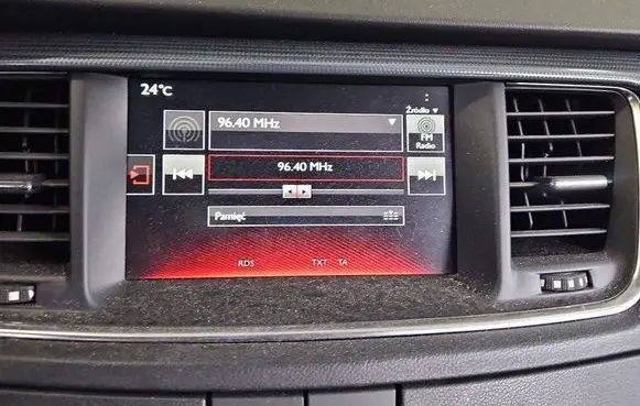 Peugeot 508 Screen/display/small screen 9812771880 IMPRK1482171