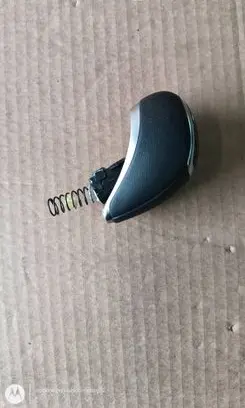 Hyundai Bayon Gear lever shifter trim leather/knob 