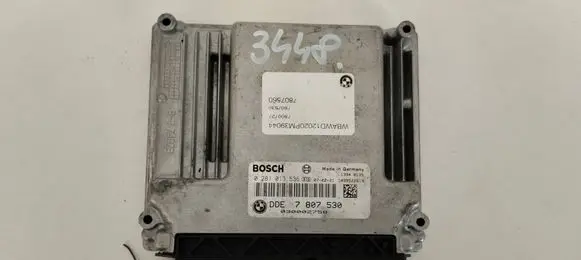 BMW 3 E90 E91 Engine control unit/module 7807530 0281013536 030002758