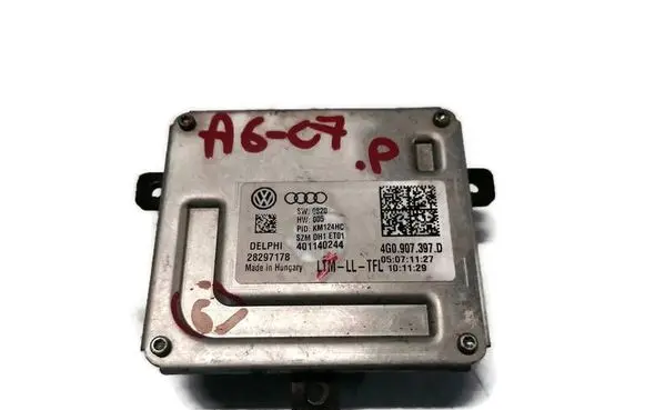 Audi A6 S6 C7 4G Headlight ballast module Xenon 4G0907397D 28297178 401140244