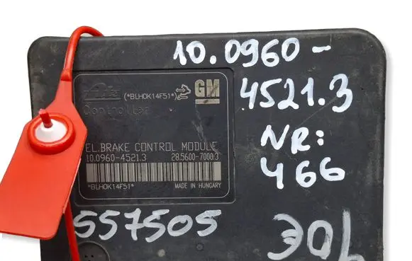 Opel Astra J ABS control unit/module S27649466 13347807 10020604214