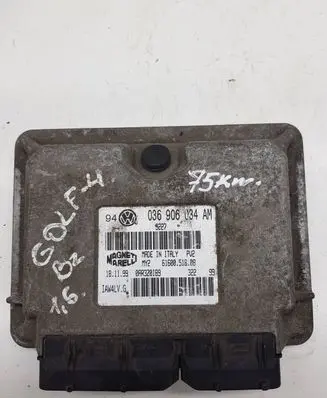 Volkswagen Golf IV Engine control unit/module 036906034AM 0AR3Z0TB9 6160051808