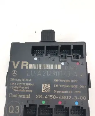Mercedes-Benz E C207 W207 Other control units/modules A2129004314