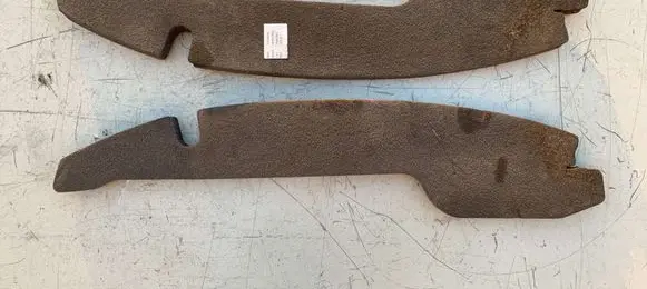 Opel Astra J Fender foam support/seal 13434699
