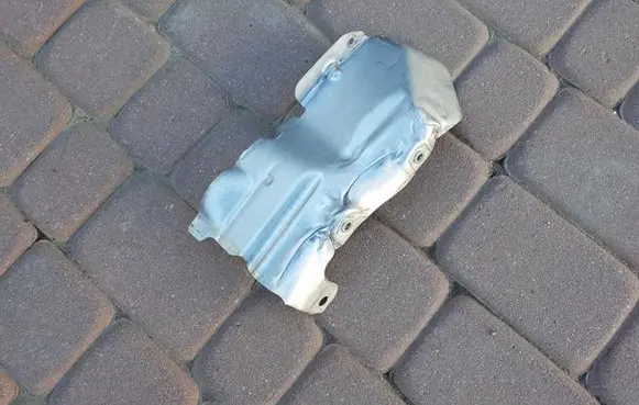 Opel Zafira C Exhaust heat shield 34TYS