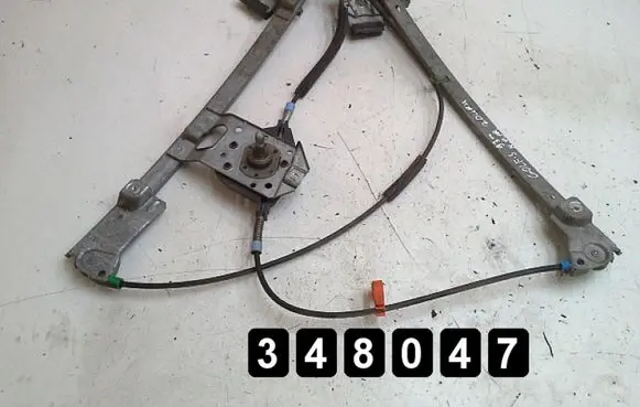 Volkswagen Golf III Front door window regulator with motor 1H0837401LI