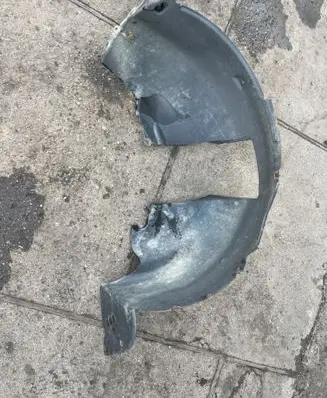 Volkswagen Multivan T5 Front wheel arch liner splash guards 7H0809962