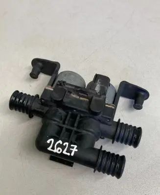 Coolant heater control valve