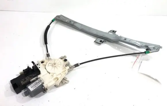 Front door window regulator with motor