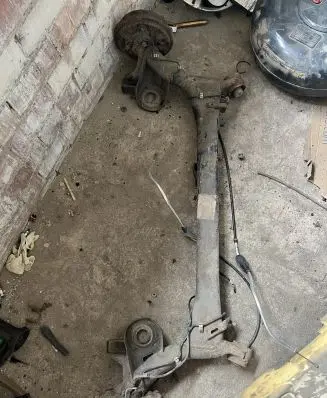 Skoda Fabia Mk2 (5J) Rear axle beam 