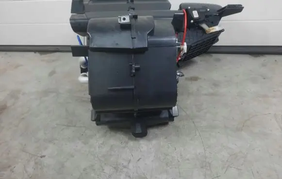 Interior heater climate box assembly