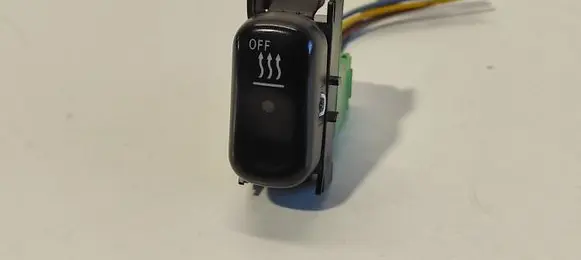 Mercedes-Benz A W168 Windscreen/window heater switch A2108212651