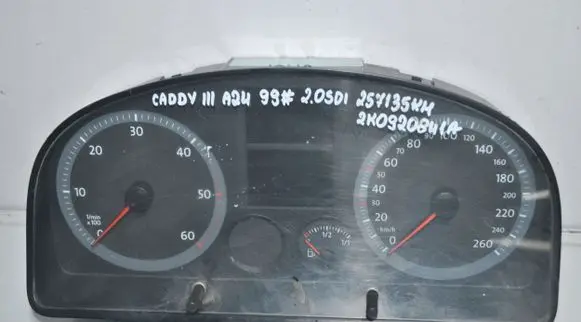 Volkswagen Caddy Speedometer (instrument cluster) 2K0920841A