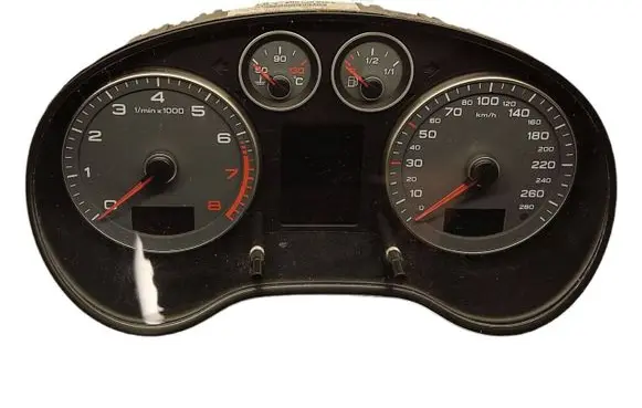 Audi A3 S3 A3 Sportback 8P Speedometer (instrument cluster) 8P0920932K A2C53254130 A2C53085879