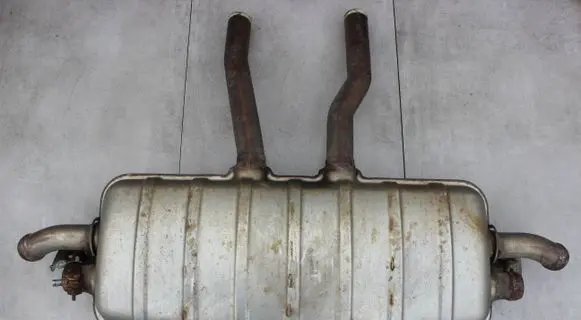Porsche Cayenne (92A) Muffler/silencer 2059267512