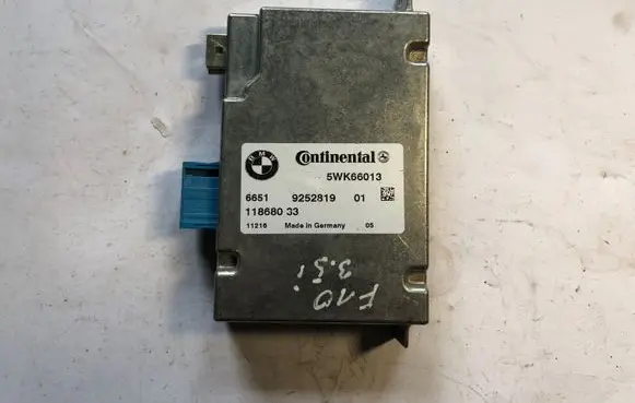 BMW 5 F10 F11 Camera control unit module 9252819 66519252819 6651925281901