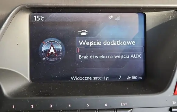 Citroen DS5 Screen/display/small screen 9800835780 IMPRK1401571