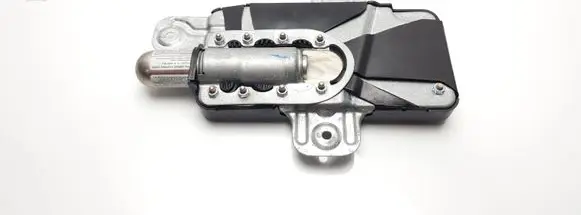 Front door airbag