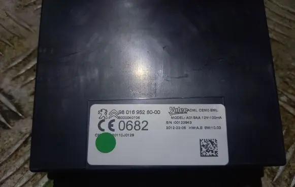 Citroen DS5 Other control units/modules 9801695280