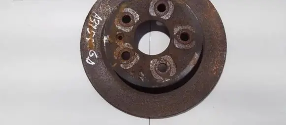 Opel Insignia A Rear brake disc neventiliuojamas
