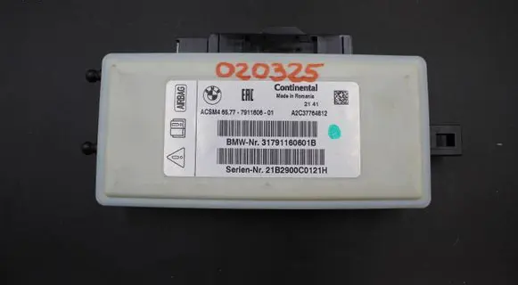 BMW X3 F25 Airbag control unit/module 7911606 31791160601
