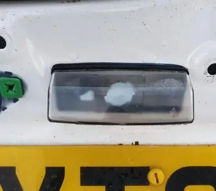 Number plate light
