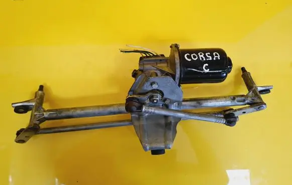 Opel Corsa C Front wiper linkage and motor 90341903