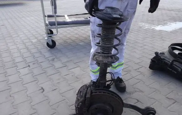 Mercedes-Benz E W212 Front wheel hub spindle knuckle