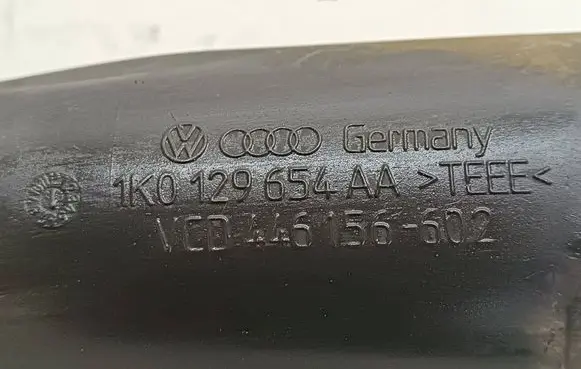 Volkswagen Golf V Intercooler hose/pipe 1K0129654AA 446156602