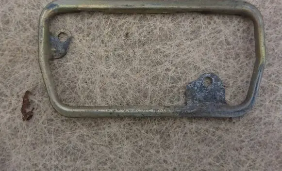 Rear door exterior handle/bracket