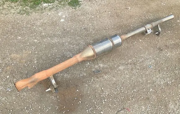 Mercedes-Benz Sprinter W907 W910 Muffler/silencer A9074904601 SC6016