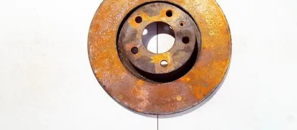 Audi A6 S6 C6 4F Front brake disc ventiliuojamas
