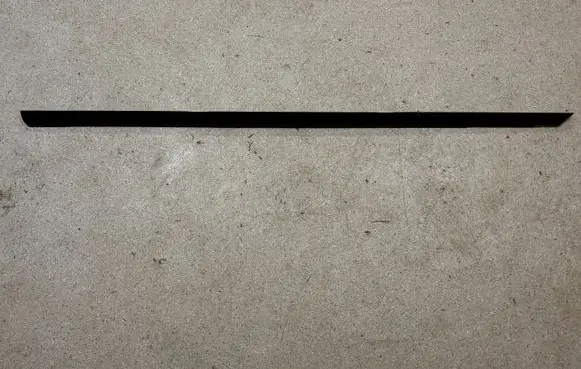 Mercedes-Benz E W238 Front door glass trim molding A2387201907