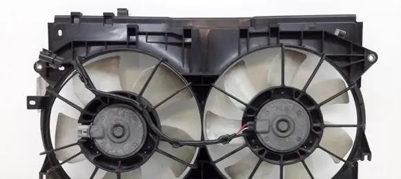 Toyota Corolla Verso E121 Radiator cooling fan shroud 1671127120