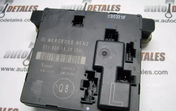 Mercedes-Benz E W211 Door control unit/module A2118201526