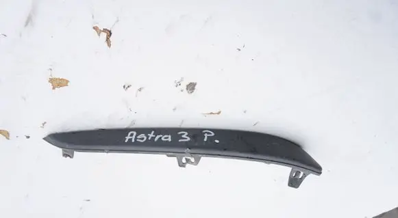 Opel Astra H Number Plate Surrounds Holder Frame HALOGENZALEPKA