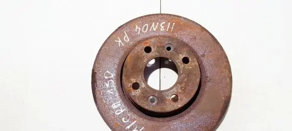 Nissan Micra Front brake disc ventiliuojamas